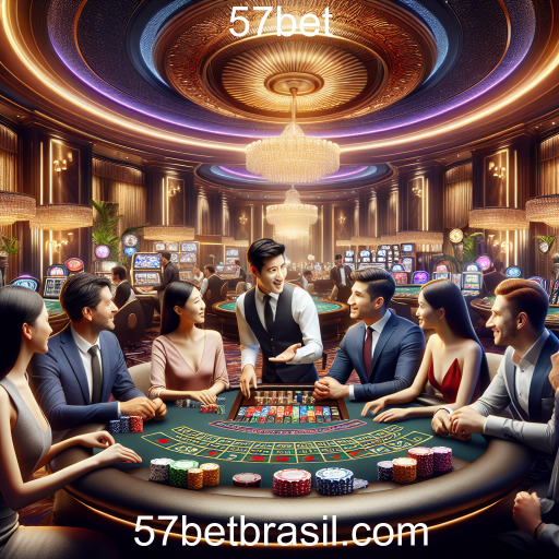 Cassinos Ao Vivo: A Experiência Imersiva do 57bet